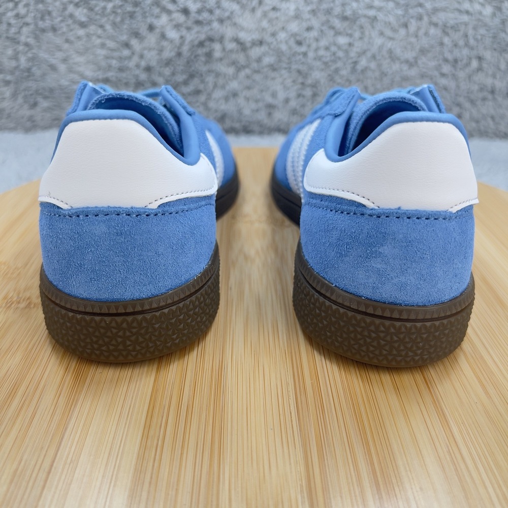 Adidas Handball Spezial Shoes Kids 13k Blue White Suede Gum Classic UNC Sneakers - Picture 4 of 12